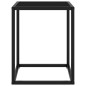 Couchtisch Schwarz mit Schwarzem Glas 40x40x50 cm Couchtisch Schwarz mit Schwarzem Glas 40x40x50 cm
