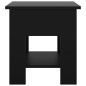 vidaXL Couchtisch Schwarz 40x40x42 cm Holzwerkstoff vidaXL Couchtisch Schwarz 40x40x42 cm Holzwerkstoff