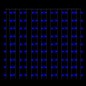 vidaXL LED-Lichtervorhang 3x3 m 300 LED Blau 8 Funktionen vidaXL LED-Lichtervorhang 3x3 m 300 LED Blau 8 Funktionen