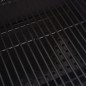 vidaXL Holzkohlegrill Smoker mit Ablage Schwarz vidaXL Holzkohlegrill Smoker mit Ablage Schwarz