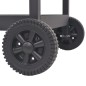 vidaXL Holzkohlegrill Smoker mit Ablage Schwarz vidaXL Holzkohlegrill Smoker mit Ablage Schwarz