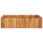 vidaXL Garten-Hochbeet 100 x 100 x 25 cm Massivholz Akazie vidaXL Garten-Hochbeet 100 x 100 x 25 cm Massivholz Akazie