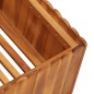vidaXL Garten-Hochbeet 100 x 100 x 25 cm Massivholz Akazie vidaXL Garten-Hochbeet 100 x 100 x 25 cm Massivholz Akazie