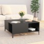 vidaXL Couchtisch Schwarz 80x80x36,5 cm Holzwerkstoff vidaXL Couchtisch Schwarz 80x80x36,5 cm Holzwerkstoff