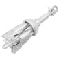 vidaXL Klappanker Silbern 0,7 kg Temperguss vidaXL Klappanker Silbern 0,7 kg Temperguss
