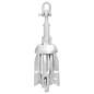 vidaXL Klappanker Silbern 0,7 kg Temperguss vidaXL Klappanker Silbern 0,7 kg Temperguss