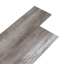 vidaXL PVC-Laminat 5,02 m² 2 mm Selbstklebend Matt Holzbraun