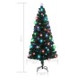 vidaXL Künstlicher Weihnachtsbaum mit Ständer/LED 180 cm Fiberoptik vidaXL Künstlicher Weihnachtsbaum mit Ständer/LED 180 cm Fiberoptik