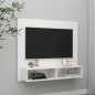vidaXL TV-Wandschrank Hochglanz-Weiß 102x23,5x90 cm Holzwerkstoff vidaXL TV-Wandschrank Hochglanz-Weiß 102x23,5x90 cm Holzwerkstoff