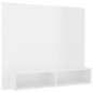 vidaXL TV-Wandschrank Hochglanz-Weiß 102x23,5x90 cm Holzwerkstoff vidaXL TV-Wandschrank Hochglanz-Weiß 102x23,5x90 cm Holzwerkstoff