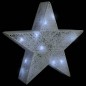 vidaXL Weihnachtssterne 3 Stk. Weiß Mesh LED Outdoor Indoor vidaXL Weihnachtssterne 3 Stk. Weiß Mesh LED Outdoor Indoor
