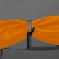 vidaXL Camping-Zelt Iglu 650x240x190 cm 8 Personen Grau und Orange vidaXL Camping-Zelt Iglu 650x240x190 cm 8 Personen Grau und Orange