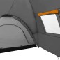 vidaXL Camping-Zelt Iglu 650x240x190 cm 8 Personen Grau und Orange vidaXL Camping-Zelt Iglu 650x240x190 cm 8 Personen Grau und Orange