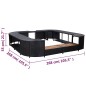 vidaXL Whirlpool-Umrandung Quadratisch Schwarz 268x268x55 Poly Rattan vidaXL Whirlpool-Umrandung Quadratisch Schwarz 268x268x55 Poly Rattan
