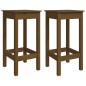 vidaXL Barstühle 2 Stk. Honigbraun 40x40x78 cm Massivholz Kiefer vidaXL Barstühle 2 Stk. Honigbraun 40x40x78 cm Massivholz Kiefer