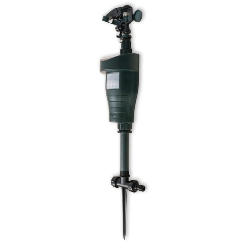 vidaXL Wasserstrahl-Tiervertreiber mit PIR-Sensor Dunkelgrün vidaXL Wasserstrahl-Tiervertreiber mit PIR-Sensor Dunkelgrün