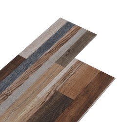 vidaXL PVC-Laminat Nicht Selbstklebend 5,26 m² 2 mm Mehrfarbig