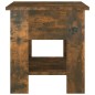vidaXL Couchtisch Räuchereiche 40x40x42 cm Holzwerkstoff vidaXL Couchtisch Räuchereiche 40x40x42 cm Holzwerkstoff