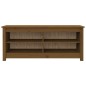 vidaXL Schuhbank Honigbraun 110x38x45,5 cm Massivholz Kiefer vidaXL Schuhbank Honigbraun 110x38x45,5 cm Massivholz Kiefer