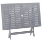 vidaXL Klappbarer Gartentisch 120 x 70 x 75 cm Massivholz Akazie vidaXL Klappbarer Gartentisch 120 x 70 x 75 cm Massivholz Akazie
