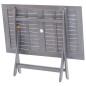 vidaXL Klappbarer Gartentisch 120 x 70 x 75 cm Massivholz Akazie vidaXL Klappbarer Gartentisch 120 x 70 x 75 cm Massivholz Akazie