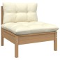 11-tlg. Garten-Lounge-Set mit Kissen Honigbraun Kiefernholz 11-tlg. Garten-Lounge-Set mit Kissen Honigbraun Kiefernholz