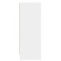 vidaXL Sideboard Weiß 91x28x75 cm Holzwerkstoff vidaXL Sideboard Weiß 91x28x75 cm Holzwerkstoff