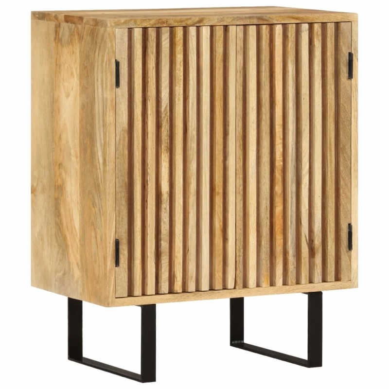 vidaXL Sideboard mit 2 Türen 55x35x70 cm Massivholz Mango vidaXL Sideboard mit 2 Türen 55x35x70 cm Massivholz Mango