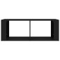 vidaXL Couchtisch Schwarz 100x50x36 cm Holzwerkstoff vidaXL Couchtisch Schwarz 100x50x36 cm Holzwerkstoff