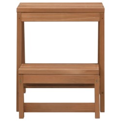 vidaXL Klappbarer Tritthocker Massivholz Tanne 