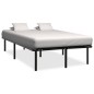 vidaXL Bettgestell Schwarz Metall 180×200 cm vidaXL Bettgestell Schwarz Metall 180×200 cm