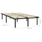 vidaXL Bettgestell Schwarz Metall 180×200 cm vidaXL Bettgestell Schwarz Metall 180×200 cm