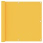 vidaXL Balkon-Sichtschutz Gelb 90x400 cm Oxford-Gewebe vidaXL Balkon-Sichtschutz Gelb 90x400 cm Oxford-Gewebe