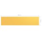 vidaXL Balkon-Sichtschutz Gelb 90x400 cm Oxford-Gewebe vidaXL Balkon-Sichtschutz Gelb 90x400 cm Oxford-Gewebe