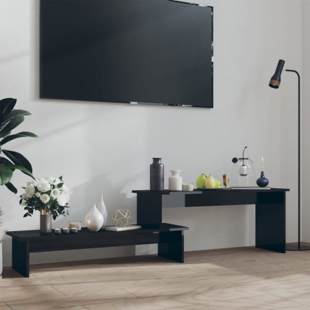 vidaXL TV-Schrank Hochglanz-Schwarz 180x30x43 cm Holzwerkstoff