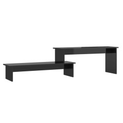 vidaXL TV-Schrank Hochglanz-Schwarz 180x30x43 cm Holzwerkstoff