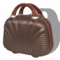 vidaXL Vierteiliges Hartschalen-Trolley-Set Kaffeebraun vidaXL Vierteiliges Hartschalen-Trolley-Set Kaffeebraun