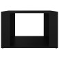 vidaXL Nachttisch Schwarz 57x55x36 cm Holzwerkstoff vidaXL Nachttisch Schwarz 57x55x36 cm Holzwerkstoff