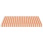 vidaXL Markisenbespannung Gelb und Orange 5x3 m vidaXL Markisenbespannung Gelb und Orange 5x3 m