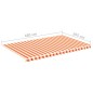 vidaXL Markisenbespannung Gelb und Orange 5x3 m vidaXL Markisenbespannung Gelb und Orange 5x3 m