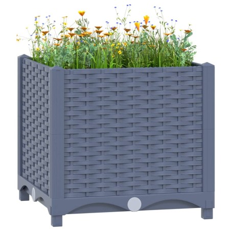 vidaXL Hochbeet 40x40x38 cm Polypropylen