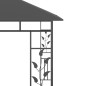 vidaXL Pavillon mit Moskitonetz 3x3x2,73 m Anthrazit 180 g/m² vidaXL Pavillon mit Moskitonetz 3x3x2,73 m Anthrazit 180 g/m²