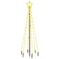 vidaXL LED-Weihnachtsbaum mit Erdnägeln Warmweiß 108 LEDs 180 cm vidaXL LED-Weihnachtsbaum mit Erdnägeln Warmweiß 108 LEDs 180 cm