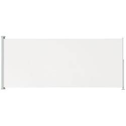 vidaXL Seitenmarkise Ausziehbar 220x500 cm Creme