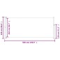 vidaXL Seitenmarkise Ausziehbar 220x500 cm Creme vidaXL Seitenmarkise Ausziehbar 220x500 cm Creme