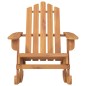 vidaXL Adirondack-Schaukelstuhl Massivholz Akazie vidaXL Adirondack-Schaukelstuhl Massivholz Akazie