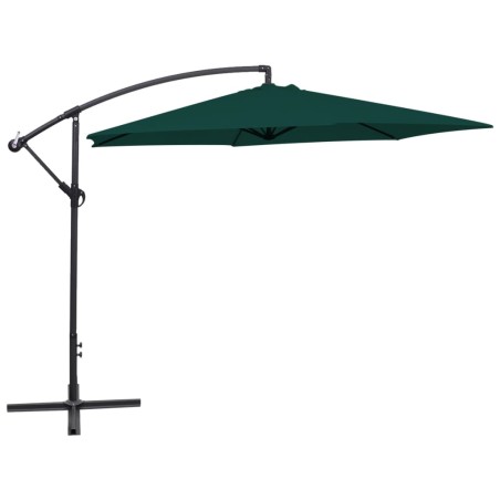 vidaXL Freiarm-Sonnenschirm 3 m Grün