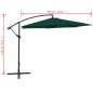 vidaXL Freiarm-Sonnenschirm 3 m Grün