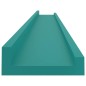 vidaXL Wandregale 2 Stk. Blau 80x9x3 cm vidaXL Wandregale 2 Stk. Blau 80x9x3 cm