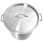 vidaXL Suppentopf 71 L 45×45 cm Edelstahl vidaXL Suppentopf 71 L 45×45 cm Edelstahl